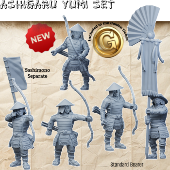 Ashigaru Yumi Set