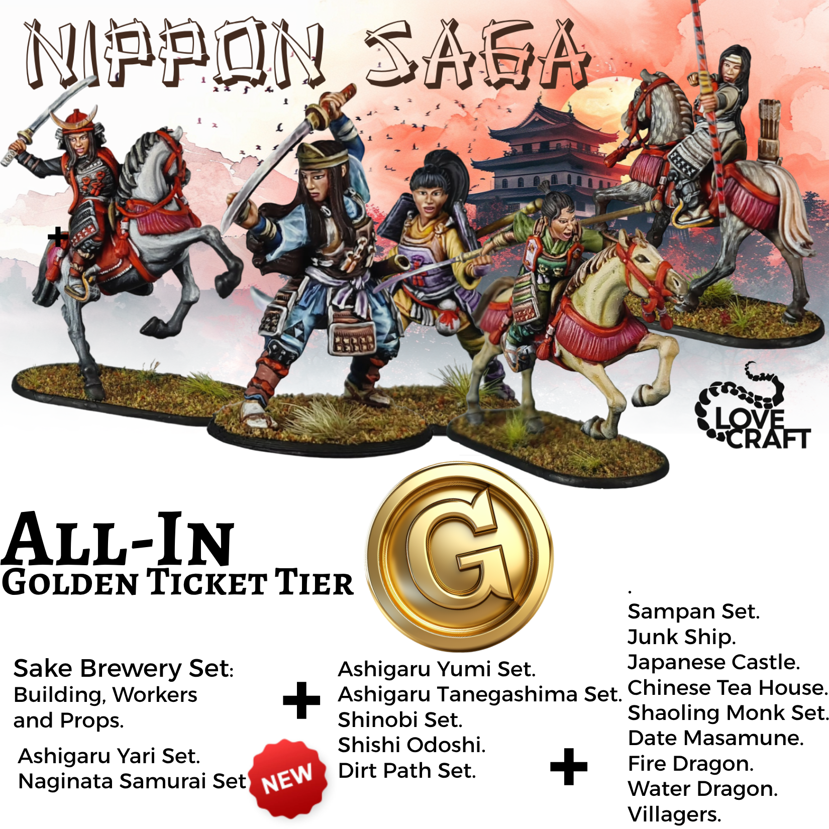 Nippon Saga - Golden Ticket Tier